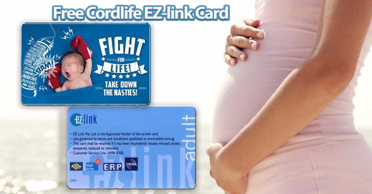 Grab a FREE Cordlife Ez-Link Card worth $10!