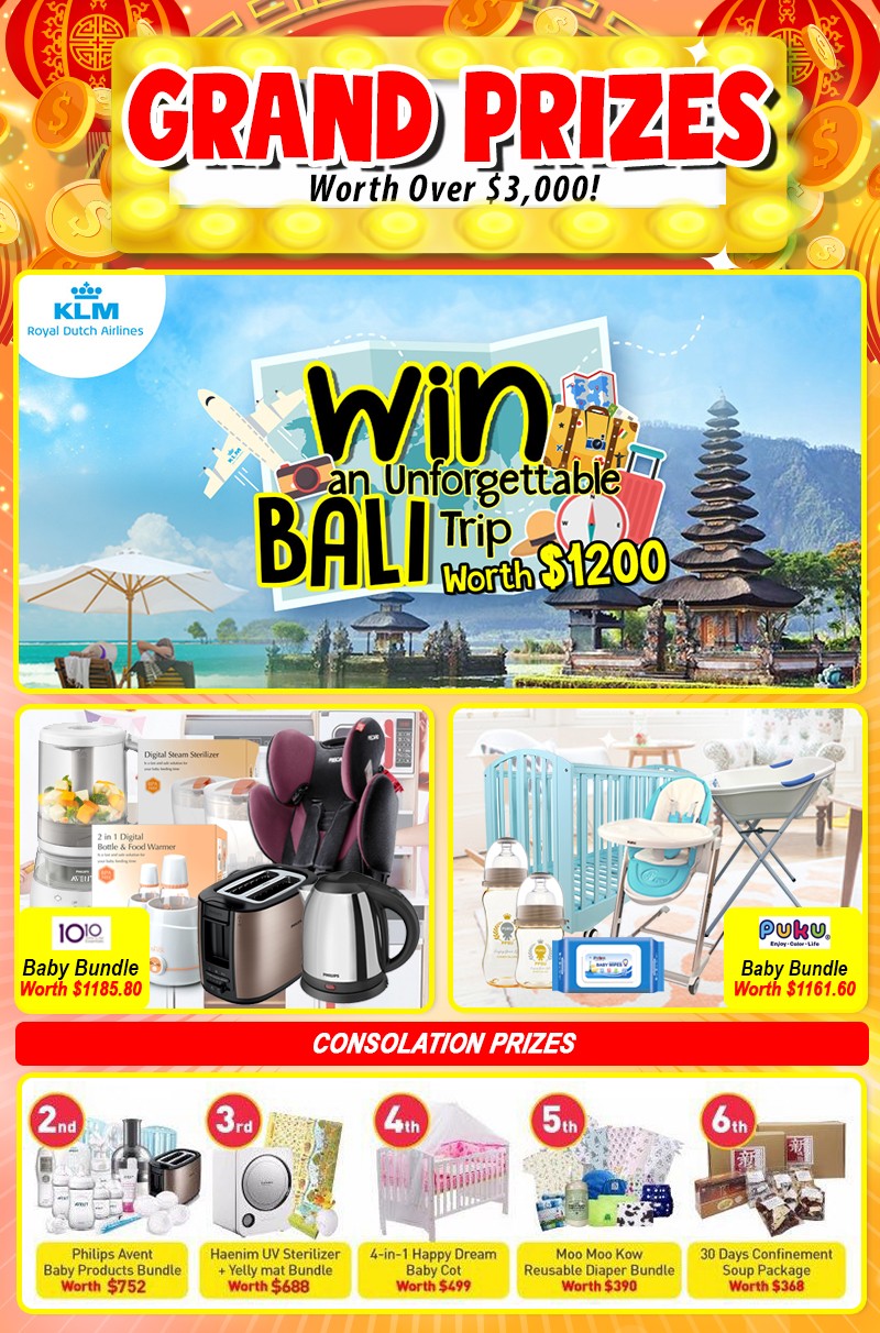 Shop, Snap and Win Bali Air Tickets & Other Attractive Prizes!