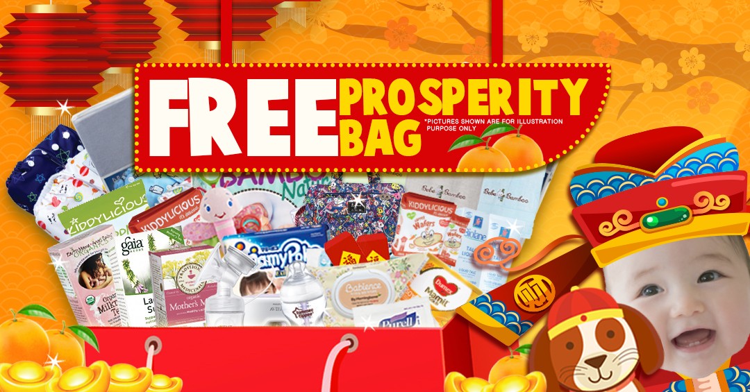 1,500 FREE Prosperity Bags to be given away at Baby Land!