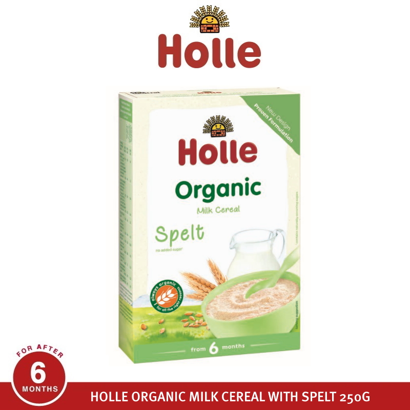HOLLE Organic Milk Cereal with Spelt 250G