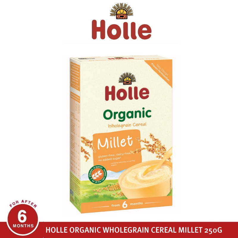 baby-fair HOLLE Organic Wholegrain Cereal Millet 250G