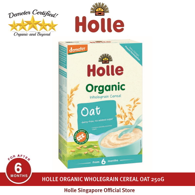 baby-fair HOLLE Organic Wholegrain Cereal Oats 250G