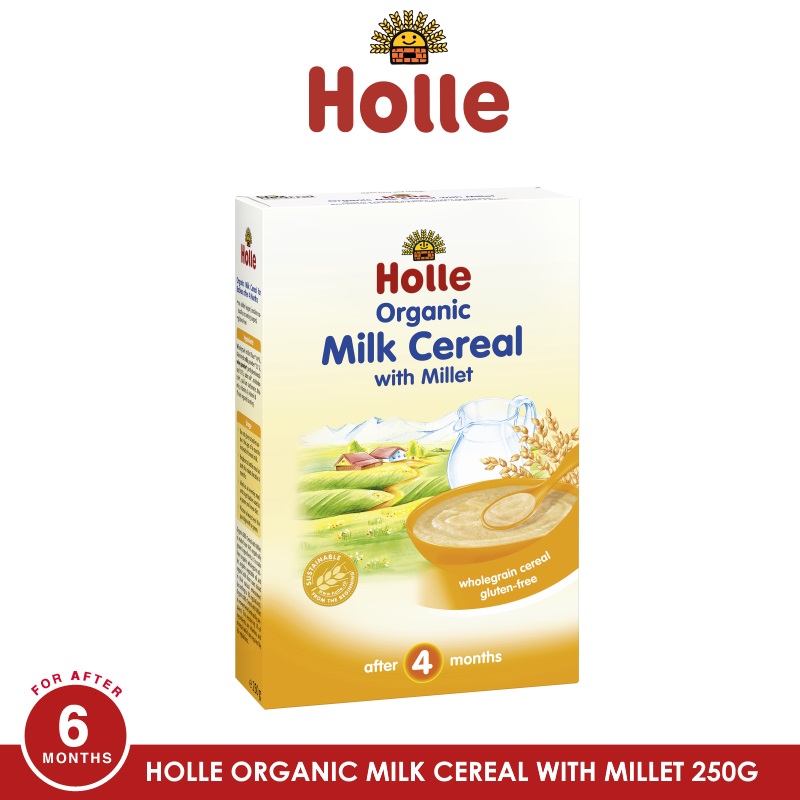 HOLLE Organic Milk Cereal with Millet 250G