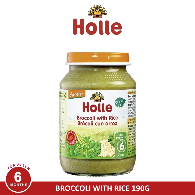 baby-fair HOLLE Broccoli with RIce 190G