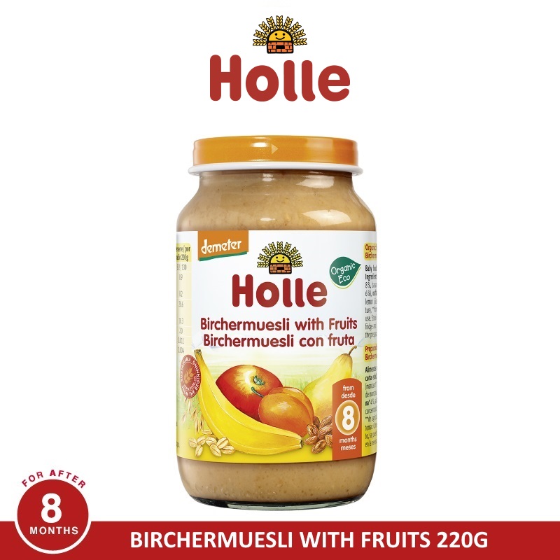 HOLLE Birchermuesli with Fruits 220G