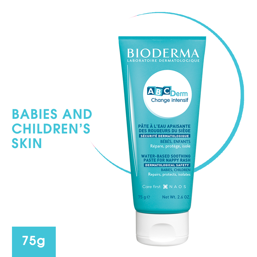 baby-fair Bioderma ABCDerm Change intensif Nappy Rash Treatment Moisturiser (Babies and Children's Skin) 75g
