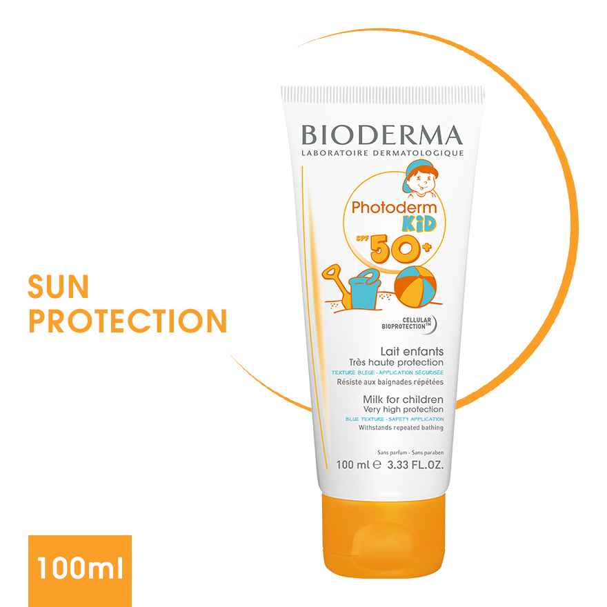 baby-fair Bioderma Photoderm Kid SPF50+ Suncare for Face and Body (Children with Sensitive Skin) 100ml