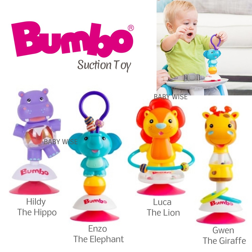 Bumbo Suction Toy - Assorted Designs