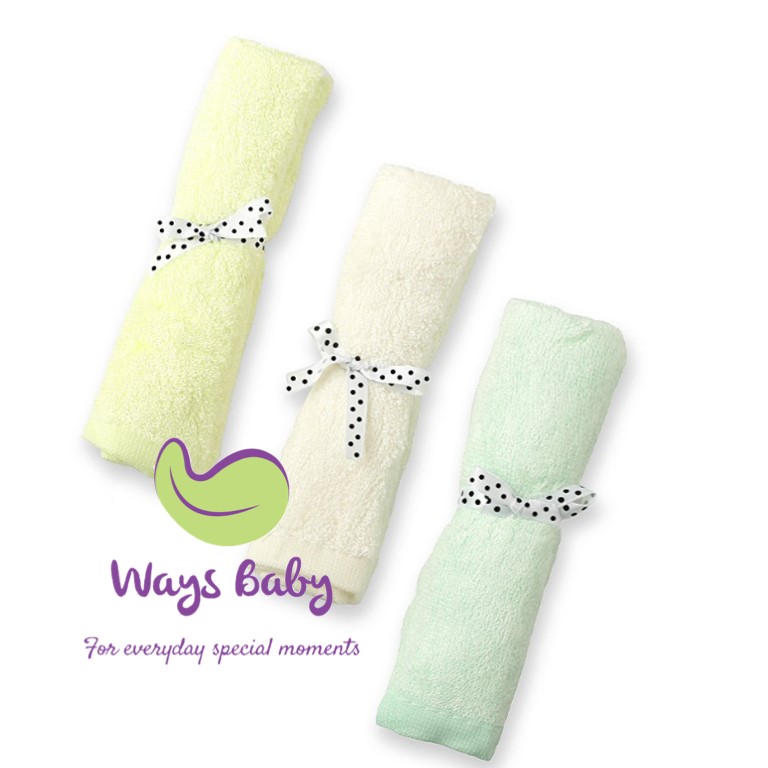 Ways Baby Bamboo Washcloth (Pack of 6pcs) Bundle of 2