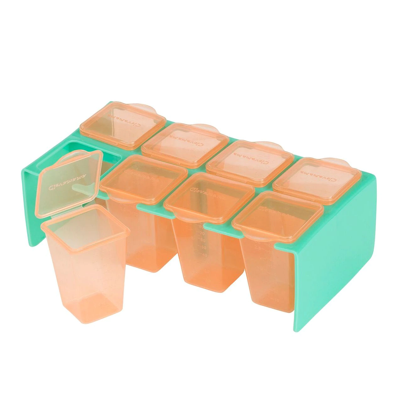 Clevamama Clevaportions Freezer & Food Storage Pots (Delivery after 30 June)