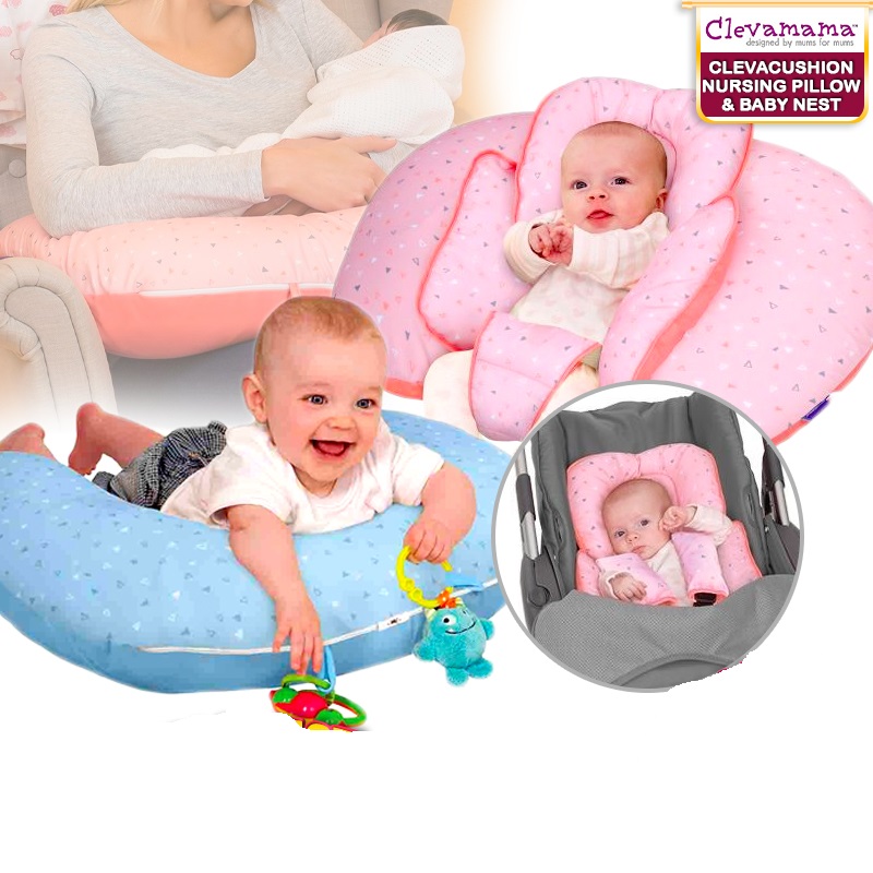 Clevamama ClevaCushion Nursing Pillow and Baby Nest