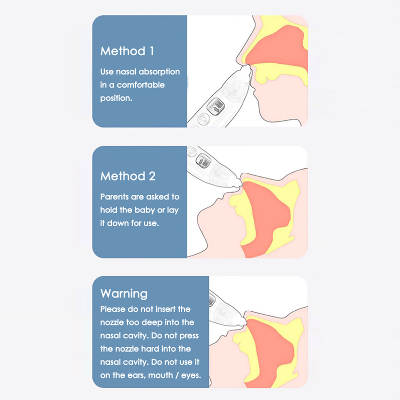 Lucky Baby Rechargeable Baby Nasal Aspirator