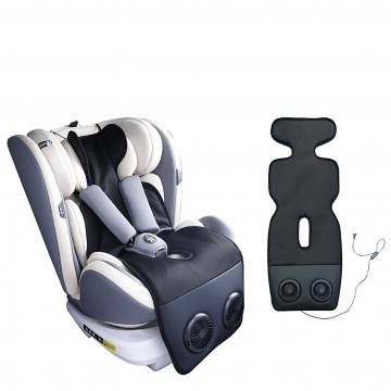 Lucky Baby Airy Cool Universal Stroller Cushion USB Power Supply (Black)