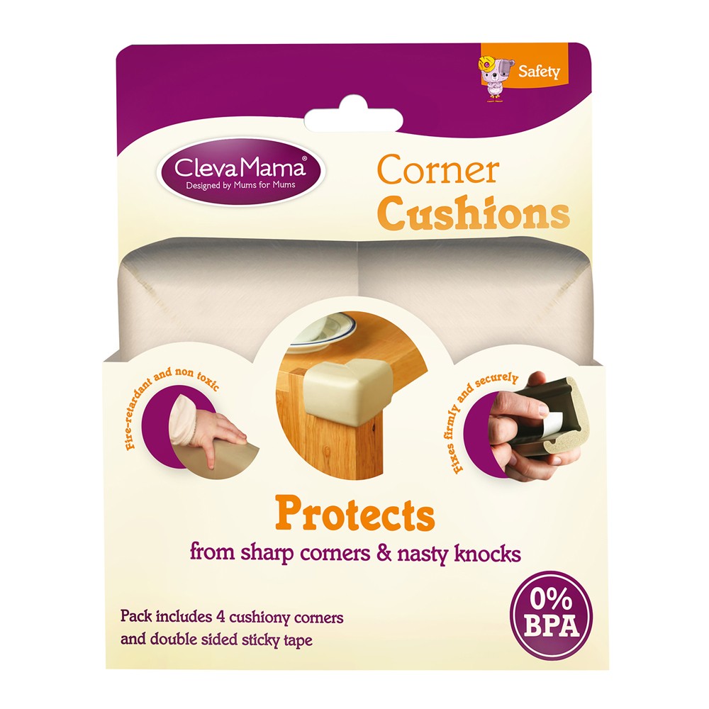 baby-fair Clevamama Corner Cushions (4-Pack)