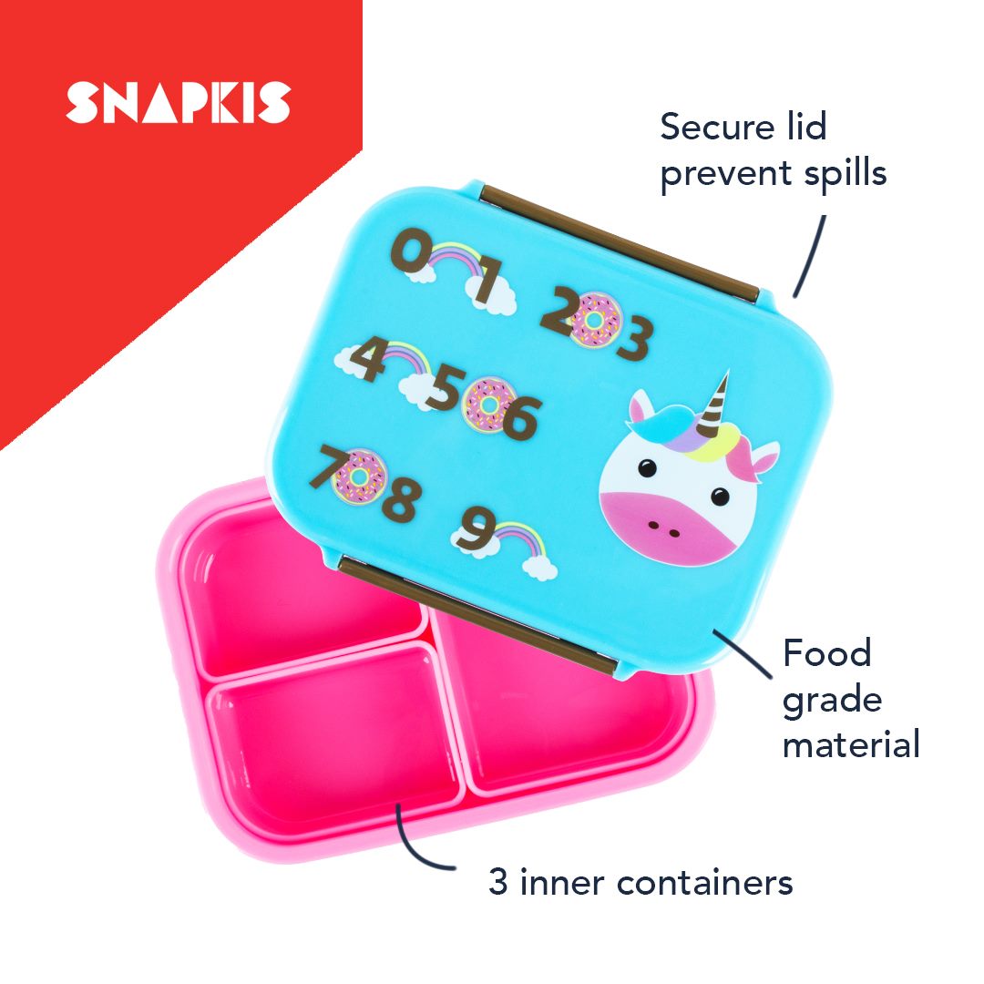 Snapkis Lunch Box (Assorted Designs) - Bundle Deal Available