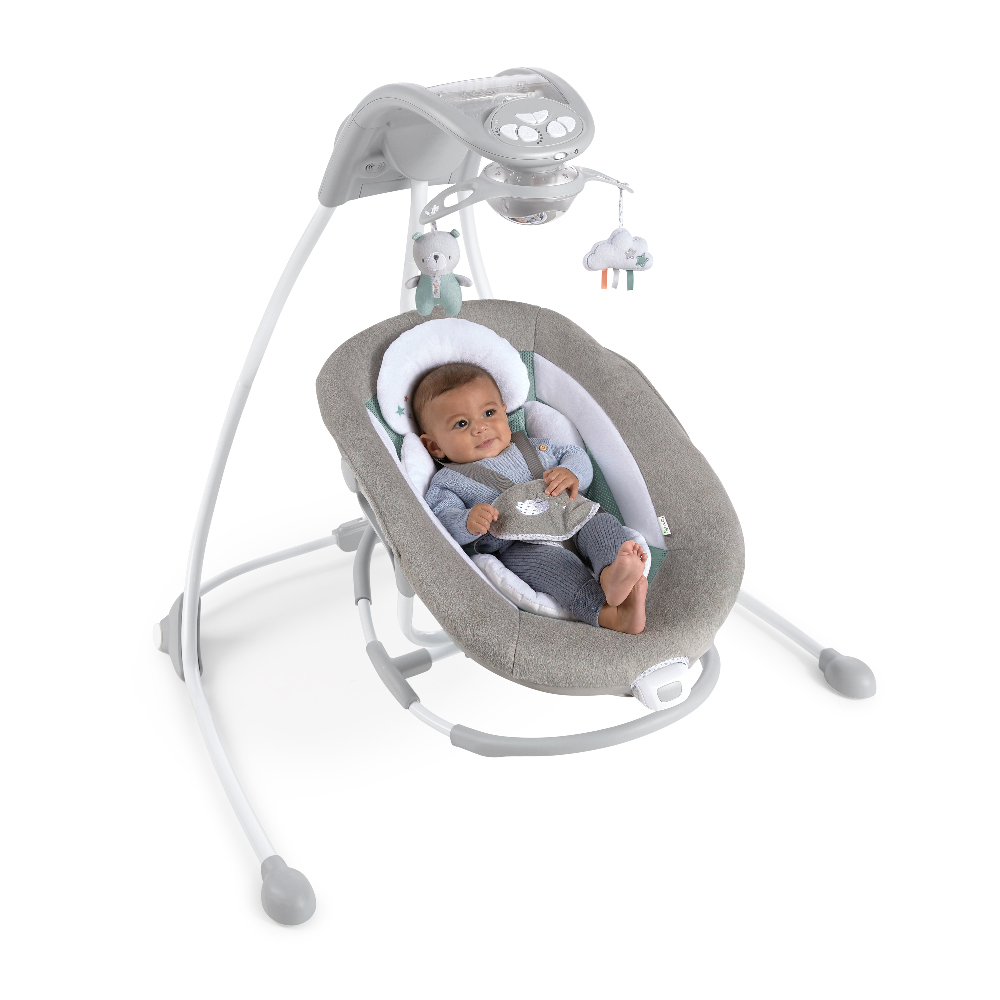 Ingenuity DreamComfort INLIGHTEN Cradling Swing & Rocker (Pemberton ...