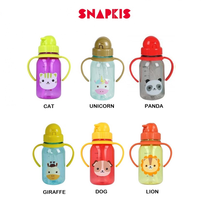Snapkis My First Straw Bottle (350ml)