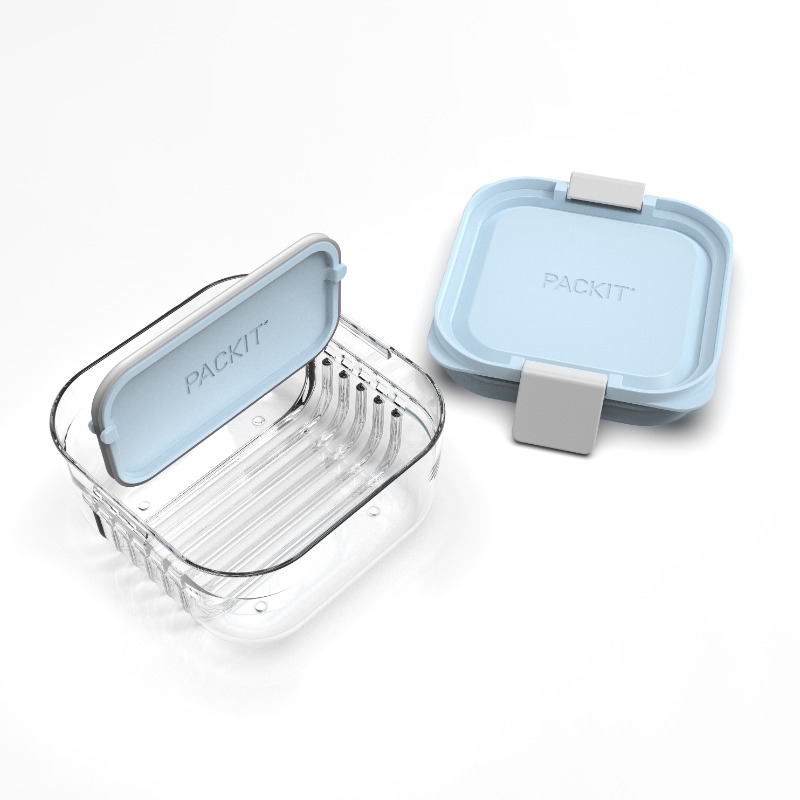 Packit 2020 Mod Snack Bento Container - Icy Blue