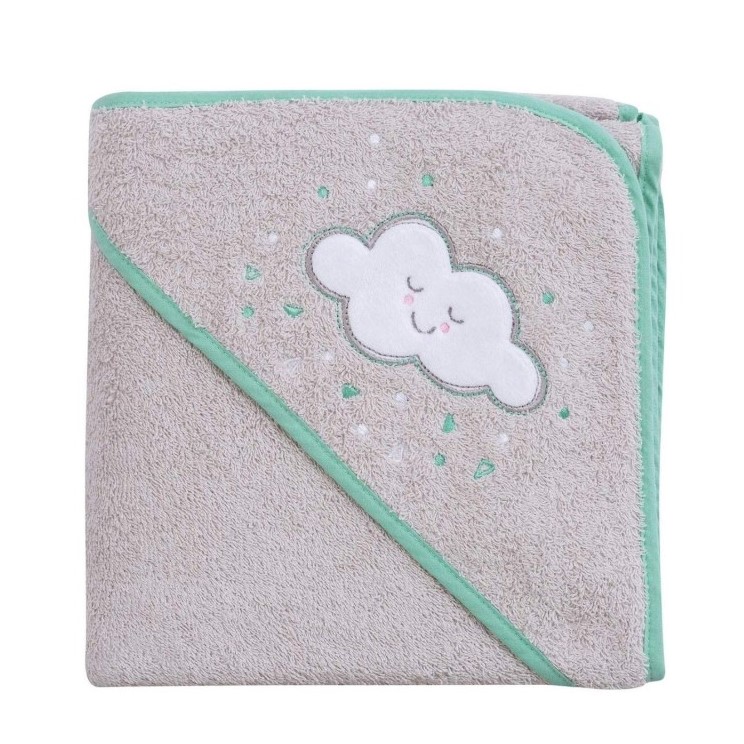 Clevamama Cotton Hooded Baby Bath Towel (Asst Colors!!) BUY 1 GET 1 FREE!!