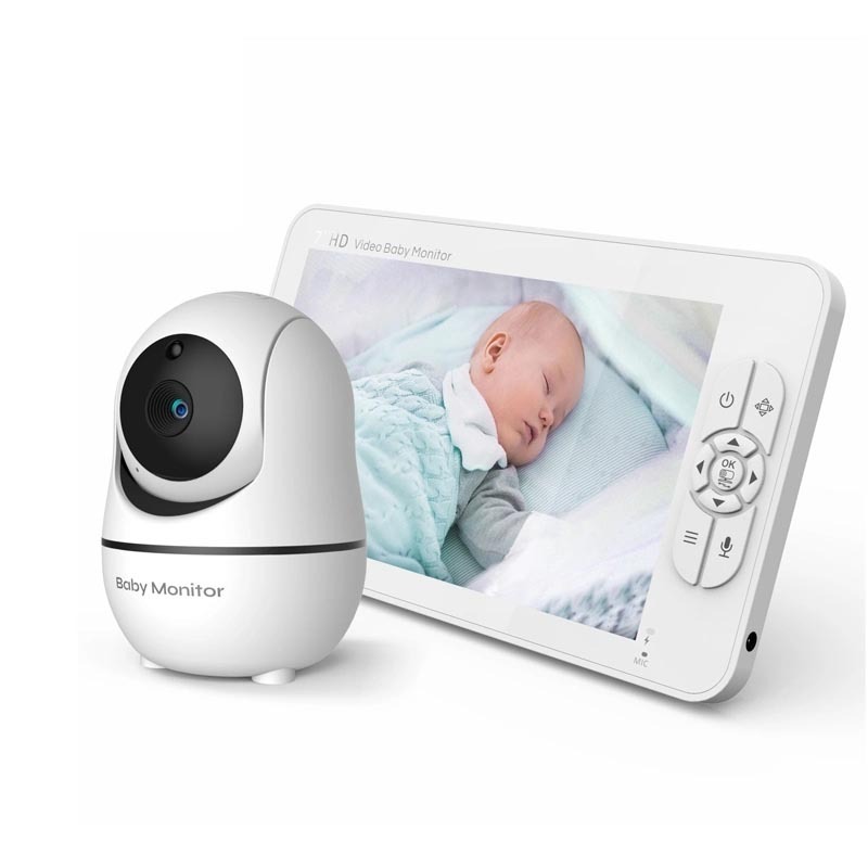 Momobebe Smartphone App Baby monitor Video Audio 355 degree camera night version two way talk