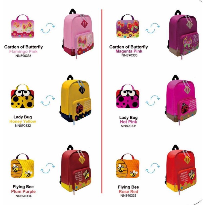 Nick&Nic Foldable Backpack (Asst Colors / Designs)