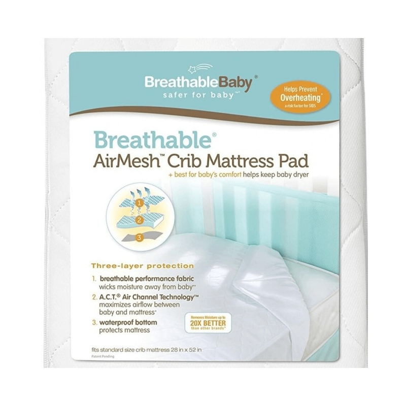 Breathable Baby 3 in 1 Mattress Pad (140 x 70cm)