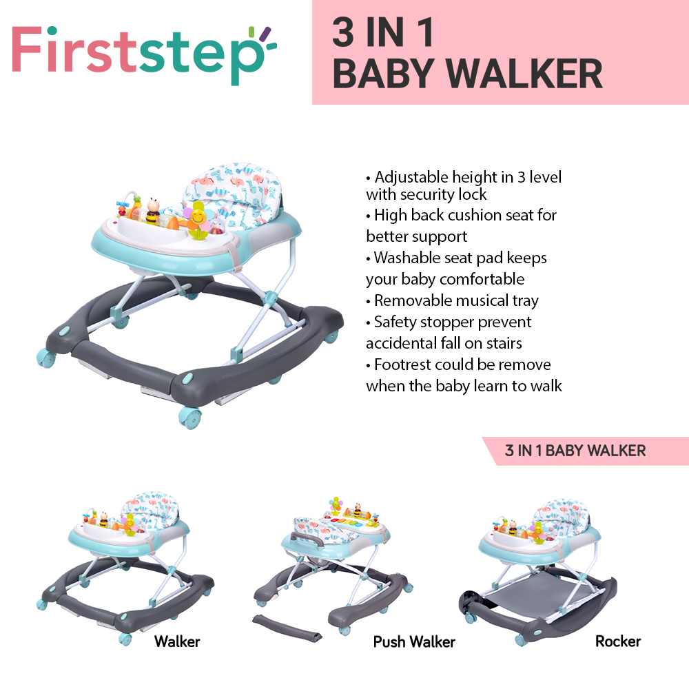 FirstStep Walker (2 in 1 or 3 in 1)