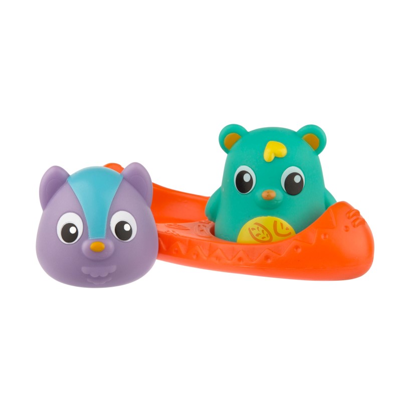 Playgro Safe to Paddle Light Up Canoe Bath Toy