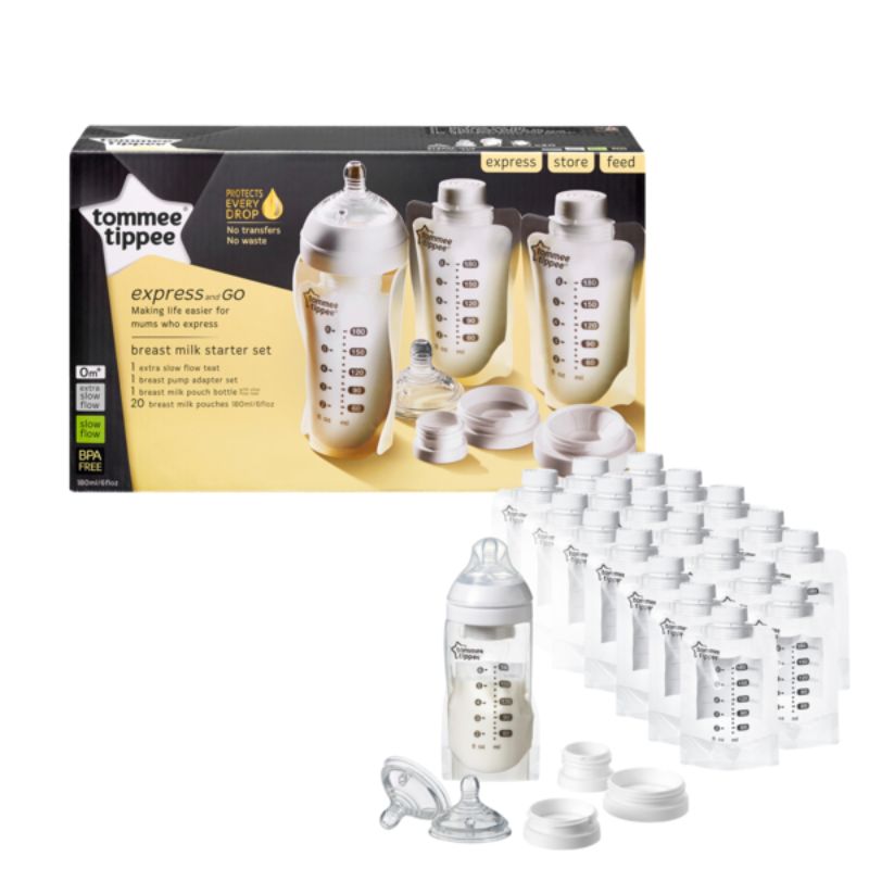 Tommee Tippee Express & Go Breastmilk Management Starter Kit (Small)