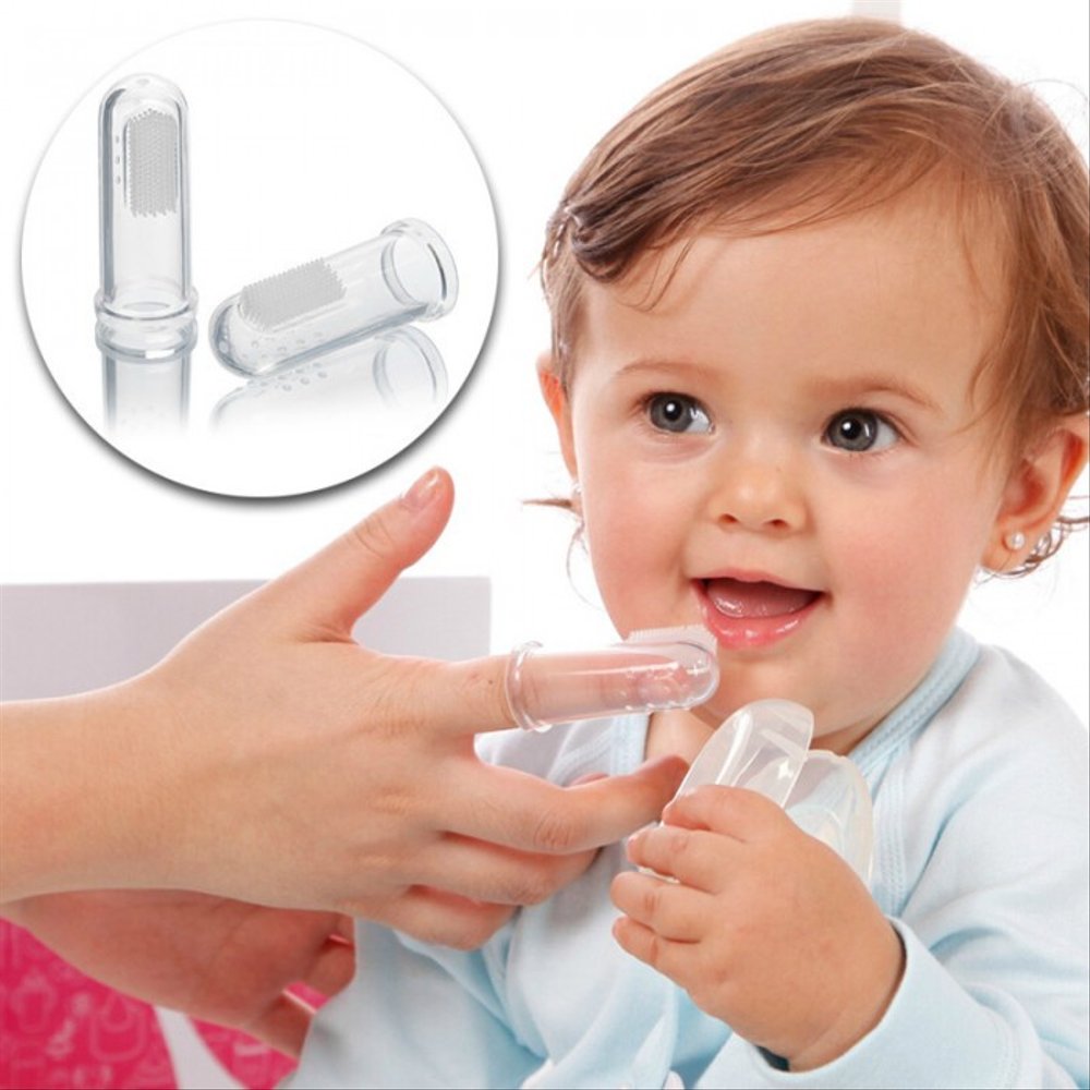 baby-fair Jack N Jill Silicone Toothbrush - Assorted
