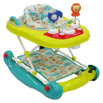 Lucky Baby Safaree 3 In 1 Baby Walker/Rocker/Pusher