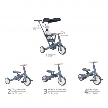 Lucky Baby Multifunction Tricycle