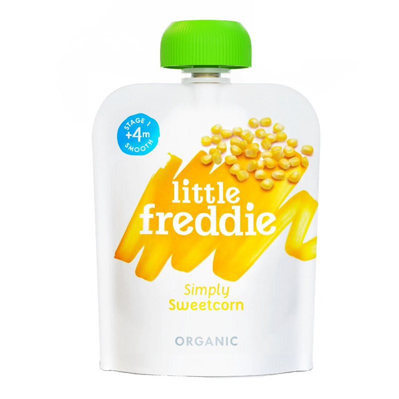 Little Freddie Organic Simply Sweetcorn Puree - 70g 