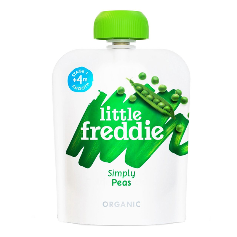 Little Freddie Organic Simply Peas Puree - 70g