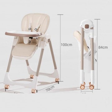 Lucky Baby Viner Urban Highchair - Grey