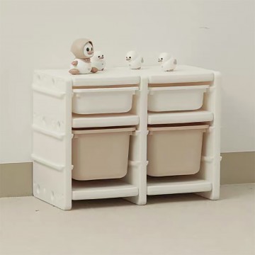 Lucky Baby Smart System Tree House Storage Rack - 2 Cabinets (69x36x95cm) and 2 Baskets (34x28x20cm)