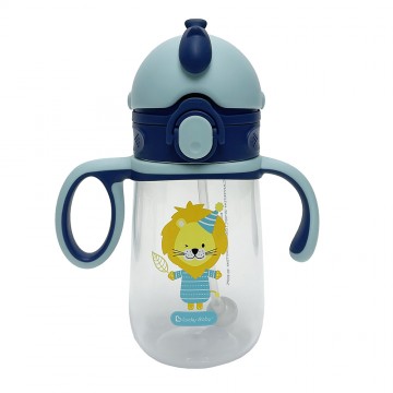 Lucky Baby Odee Dual Straw Patent Bottle
