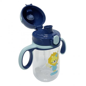 Lucky Baby Odee Dual Straw Patent Bottle