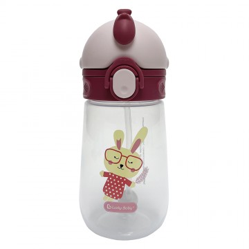 Lucky Baby Odee Dual Straw Patent Bottle
