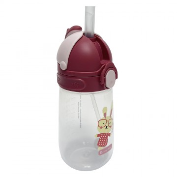 Lucky Baby Odee Dual Straw Patent Bottle
