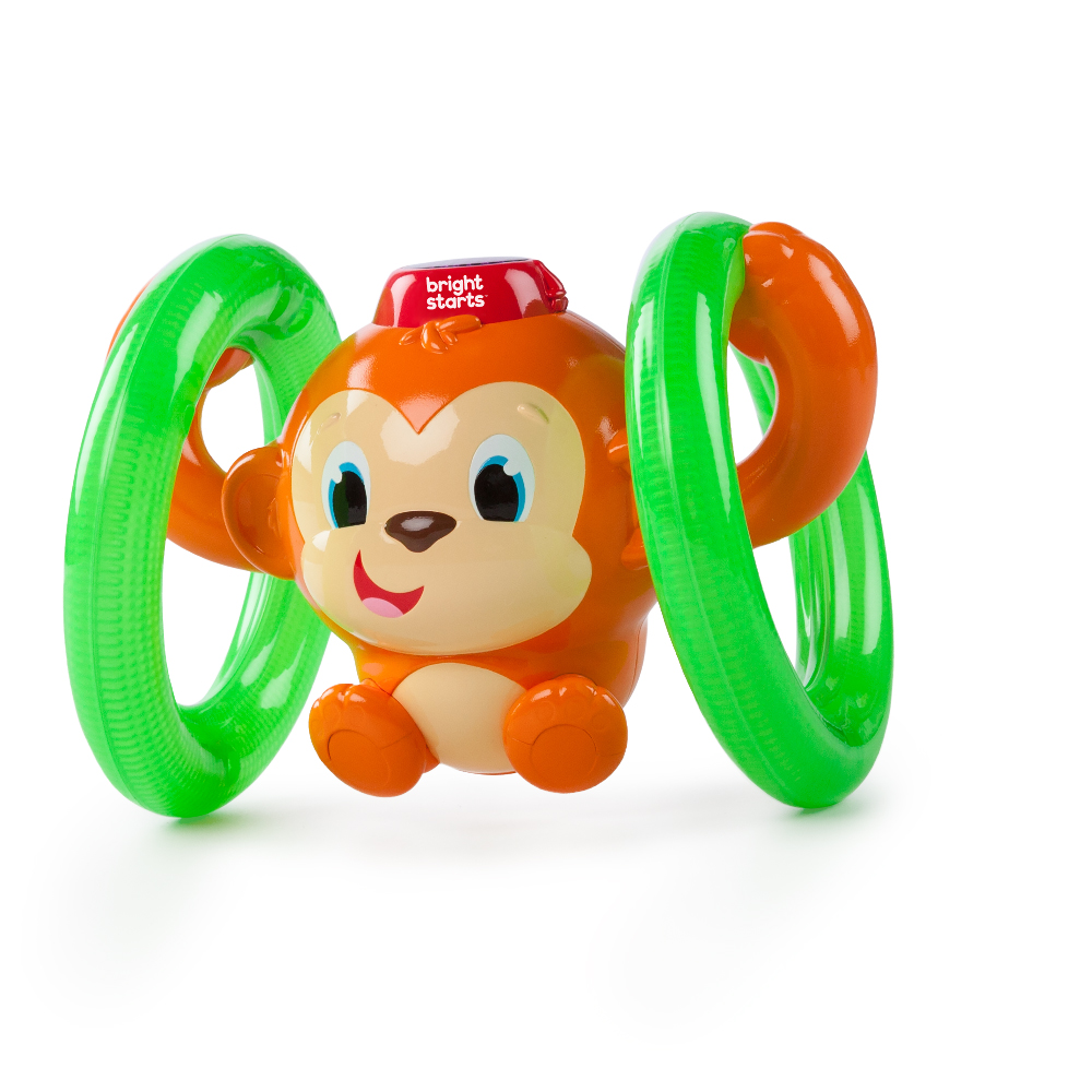 baby-fair Bright Starts LLB Roll & Glow Monkey Toy (BS52181)