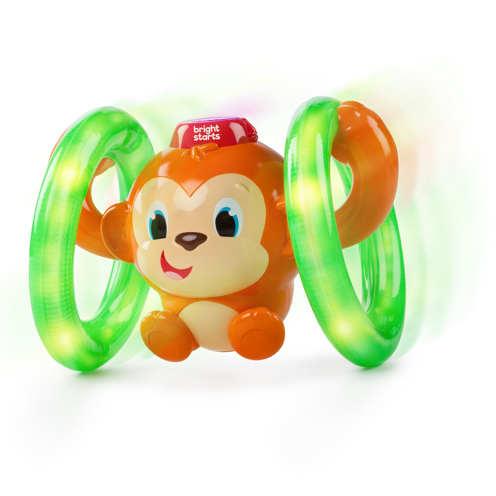 Bright Starts LLB Roll & Glow Monkey Toy (BS52181)