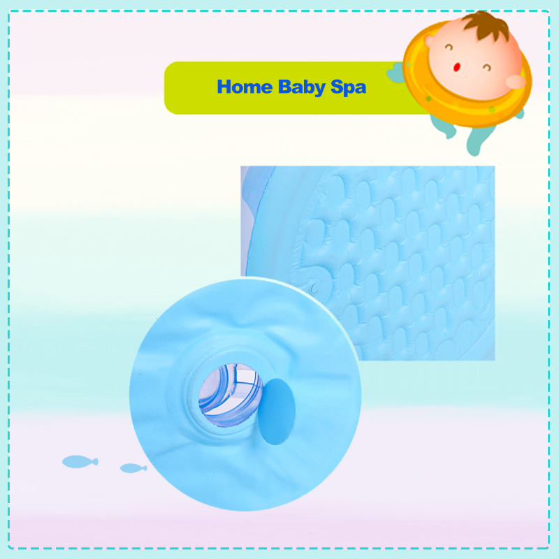 BabySPA Home Spa 5 Layer Pool (Transparent) BUNDLE EPUMP+NECK FLOAT+TOY