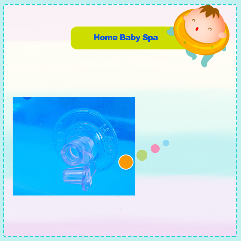 BabySPA Home Spa 5 Layer Pool (Transparent) BUNDLE EPUMP+NECK FLOAT+TOY