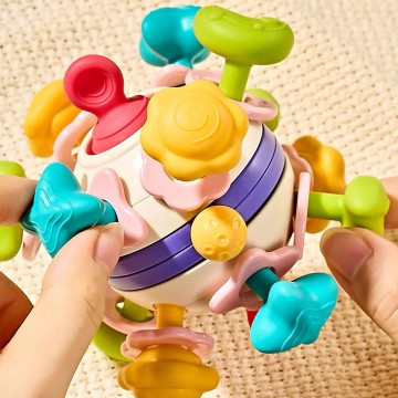 Lucky Baby 6 In 1 Space Ball Teether