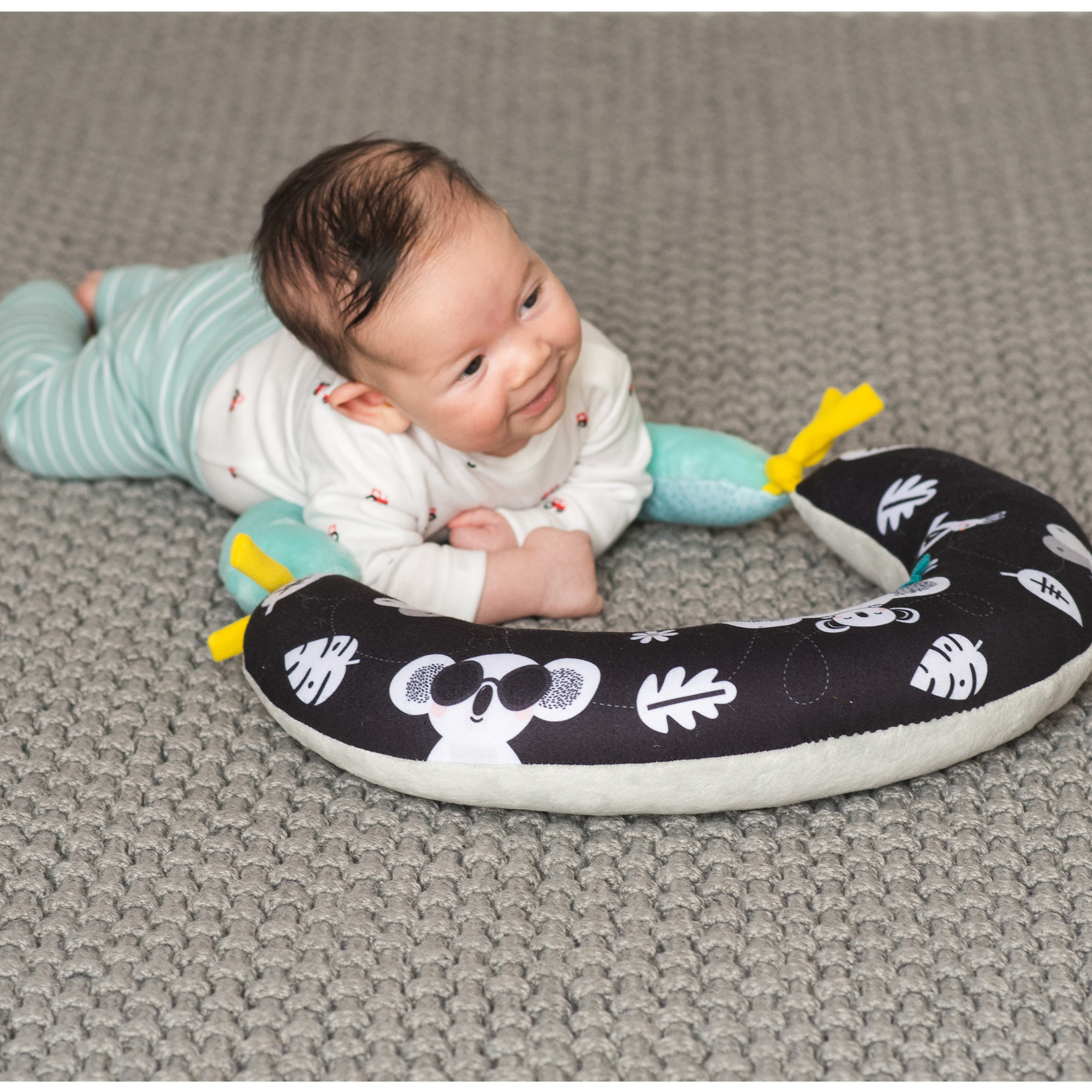 Taf Toys 2 in 1 Tummy time Pillow
