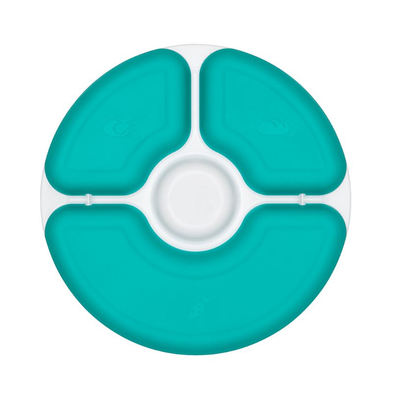 OXO TOT Divided Plate - Teal