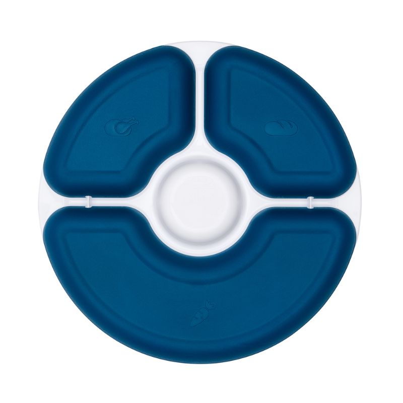 OXO TOT Divided Plate - Navy
