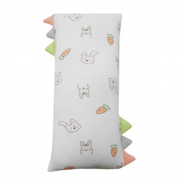 Lucky Baby Ultra Comfy Bamboo Buddy Pillow 13X30cm - Carrot