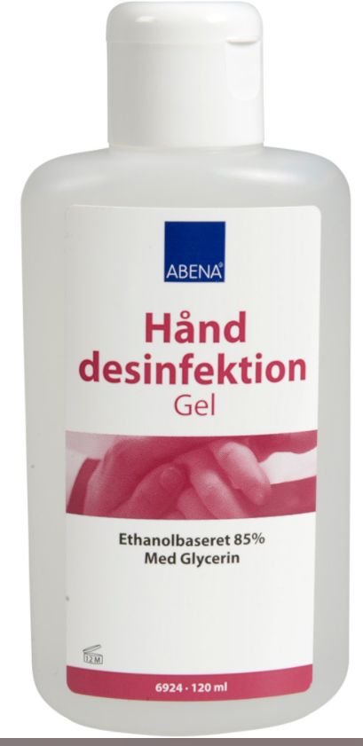 ABENA Waterless Gel Hand Sanitizer (120mL)